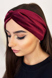 Chic Velour Headband with Decorative Knot for Fall/Winter