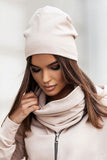 Stylish Cap and Snood Set in Various Colors