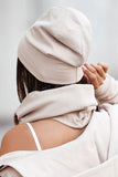Stylish Cap and Snood Set in Various Colors