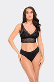 Elegant Women's Lace-Back Panties with Silky Front