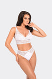 Comfortable High Waisted Cotton Lace Panties