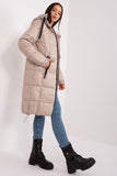 Quilted Women's Jacket for Chilly Days with Hood and Pockets