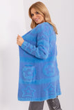 Unbuttoned Cardigan with Slip Pockets for Everyday Wear