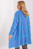 Unbuttoned Cardigan with Slip Pockets for Everyday Wear
