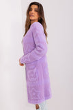 Versatile Unbuttoned Cardigan with Slip Pockets