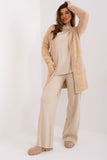 Cozy Unbuttoned Cardigan with Practical Pockets