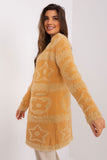 Versatile Unbuttoned Cardigan with Slip Pockets