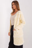 Versatile Unbuttoned Cardigan with Slip Pockets