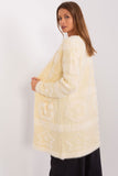 Versatile Unbuttoned Cardigan with Slip Pockets