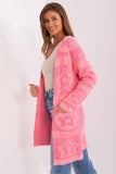 Versatile Unbuttoned Cardigan with Slip Pockets