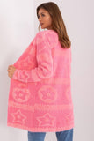 Versatile Unbuttoned Cardigan with Slip Pockets