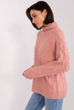 Plaid Turtleneck Sweater for Everyday Comfort