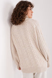 Plaid Turtleneck Women's Sweater for Everyday Comfort