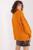 Plaid Turtleneck Women's Sweater for Everyday Comfort