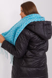 Geometric Pattern Long Scarf with Tassels for Winter Style