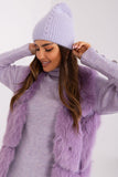 Braided Pattern Winter Warm Hat with Unique Front Design