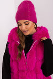 Braided Pattern Winter Warm Hat with Unique Front Design