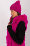 Braided Pattern Winter Warm Hat with Unique Front Design