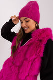 Braided Pattern Winter Warm Hat with Unique Front Design