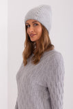 Braided Pattern Winter Warm Hat with Unique Front Design