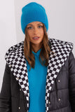 Braided Pattern Winter Warm Hat with Unique Front Design