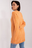 Cozy Long Sleeve Heart Neckline Sweater for Everyday Style