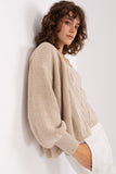 Elegant Strapless Top and Long Sleeve Cardigan Set