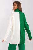 Two-Tone Turtleneck Sweater for Everyday Style