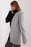 Two-Tone Turtleneck Sweater for Everyday Comfort