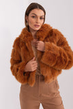 Elegant Women's Transitional Fur-Design Jacket