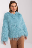 Elegant Fur Trim Transitional Jacket for All Seasons