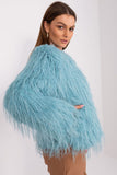 Elegant Fur Trim Transitional Jacket for All Seasons