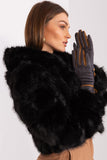 Elegant Touchscreen Women's Gloves with Braided Straps
