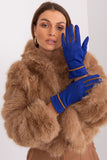Elegant Women's Touchscreen Gloves with Braided Straps