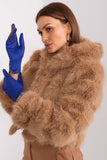 Elegant Women's Touchscreen Gloves with Braided Straps