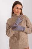 Elegant Touch Screen Women's Gloves with Braided Straps