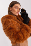 Elegant Women's Touchscreen Gloves with Braided Straps