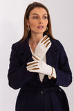 Elegant Women's Touchscreen Gloves with Braided Straps