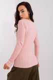 Chic Ribbed V-Neck Sweater for Effortless Everyday Style