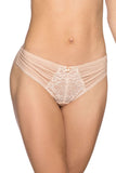 Beige Subtle Temptation Bra and Briefs Set for Sensual Charm