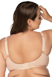 Beige Lace Supportive Bra for Fuller Shapes