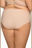 Delicate Embroidered Microfiber Full Briefs for Ultimate Comfort