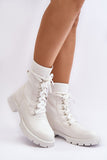 Eco-Friendly Women's Slip-On Platform Ankle Boots