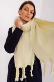 Elegant Long Scarf with Tassels for Fall and Winter