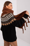 Smooth Textured Tassel Scarf for Fall and Winter