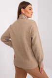 Textured Turtleneck Sweater for Everyday Elegance