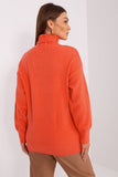 Elegant Turtleneck Sweater with Unique Weave Texture