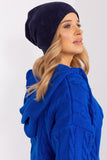 Warm Winter Women's Beanie Hat with Rhinestone Detail