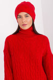 Warm Women's Cashmere Beanie with Rhinestone Detail