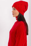Warm Women's Cashmere Beanie with Rhinestone Detail